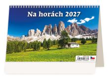 Stolní kalendář 2027 – Na horách 14denní kalendář (3)