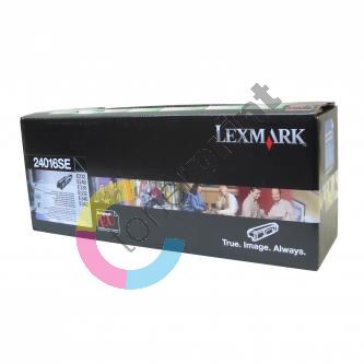 Toner Lexmark 24016SE E240, E232, E332N, černá, return originál