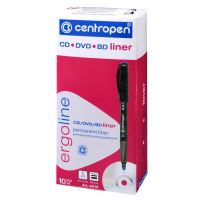 Popisovač Centropen 4616 CD/DVD/BD liner zelený 0,6 (1)