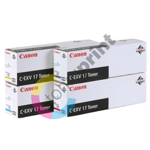 Toner Canon CEXV17 černý originál 3