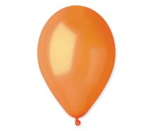 Balónky 10ks METAL oranžové