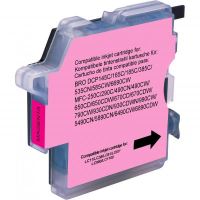 Kompatibilní cartridge Brother LC-980M, DCP 145C, DCP165C, magenta, Uprint