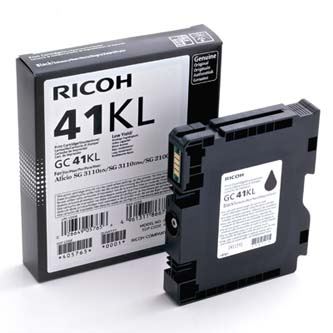 Gelová náplň Ricoh GC41KL, 405765, Aficio SG2100N, black, originál
