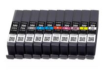 Inkoustové cartridge Canon PFI-300, 4192C008, 10 barev, 10 × 14,4 ml, originál