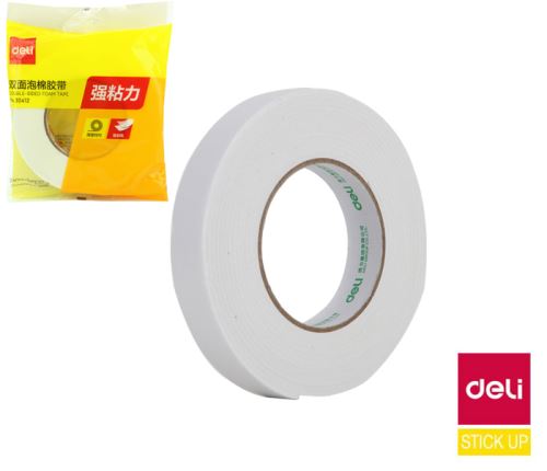 Oboustranná pěnová montážní páska Deli Stick Up 30412 24 mm × 4,5 m