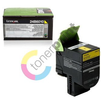 Toner Lexmark 24B6010, C2132, XC2130, XC2132, yellow, originál