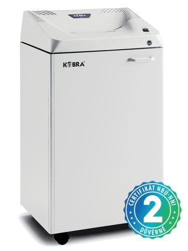 Skartovačka papíru Kobra 300.2 C2 E/S šíře řezu 1,9x15 mm kapacita skartace 16/18 listů