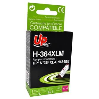 Kompatibilní cartridge HP 364XL, CB324EE, UPrint, magenta, 12 ml, Photosmart B8550/C5380