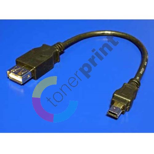 Kabel USB (2.0), A plug/5pin, 0,2 m 1
