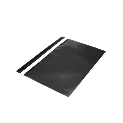 Rychlovazač z PVC přední strana průhledná, tenká, zadní strana černá 1