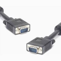 Kabel k monitoru VGA, 15M/15M, 10m, (15 pin), ferritové stínění