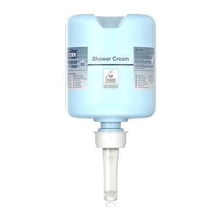 Tork Mini sprchový krém na tělo S2, 475 ml, světle modrý, 420602