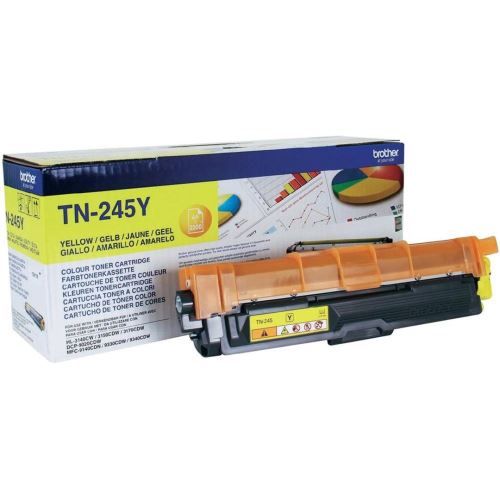 Brother originální toner TN-245Y žlutý pro HL-3140CW, HL-3170CW | 2 200 stran