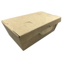Krabička na přílohy KRAFT 500 ml (50 ks) s tukovou bariérou, FSC Mix Krabička na přílohy KRAFT 500 ml (50 ks) s tukovou bariérou, FSC Mix