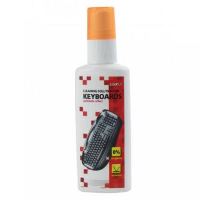 Čisticí sada, na klávesnice, spray 50ml, 5 ubrousků, 3 aplikátory, houbička, LOGO (2)