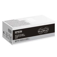 Toner Epson C13S050711, 2-pack, black, originál