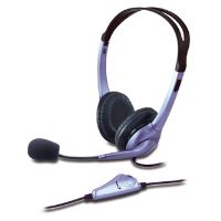 Genius HS-04S, sluchátka s mikrofonem, regulace hlasitosti