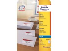 Adresní etikety 63,5 x 38,1 mm, 10 listů A4 Inkjet J8160-10 4 (3)