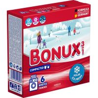 Prací prášek na bílé prádlo Bonux White Polar Ice Fresh - 6 praní - 390 g (1)
