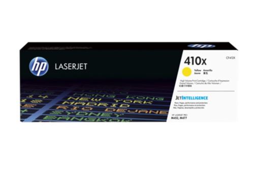 Toner HP CF412X, Color LaserJet Pro M452, M477, yellow, 410X, originál