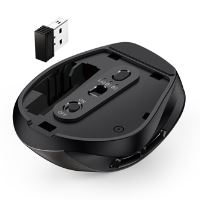 Bezdrátová ergonomická optická myš Genius Ergo 9000S, Bluetooth + USB, 2400 DPI, Champagne (6)
