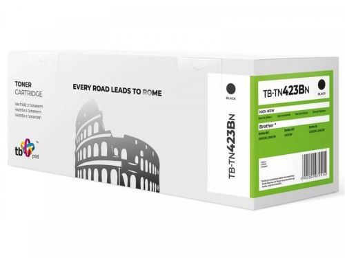 Kompatibilní toner TB s Brother TN423B, black, 100% new