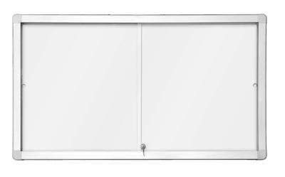 Horizontální magnetická vitrína s posuvnými dveřmi 97 × 70 cm – 8× A4 (872618)