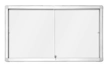 Horizontální magnetická vitrína s posuvnými dveřmi 141 × 70 cm – 12× A4