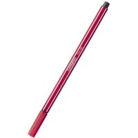 Fix, 1 mm, STABILO Pen 68, tmavě červená