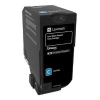 Toner Lexmark 74C20C0, CS720de, CS725de, CX725de, return, cyan, originál (1)