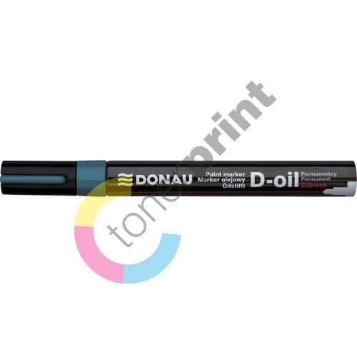 Donau D-oil lakový popisovač, 2,8 mm, zelený 1