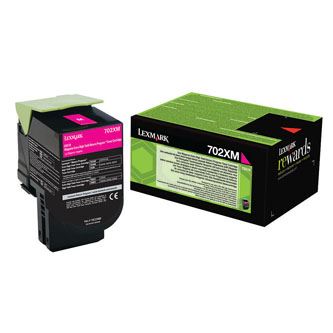 Toner Lexmark 70C2XM0, CS510de, CS510dte, magenta, 702XM, originál