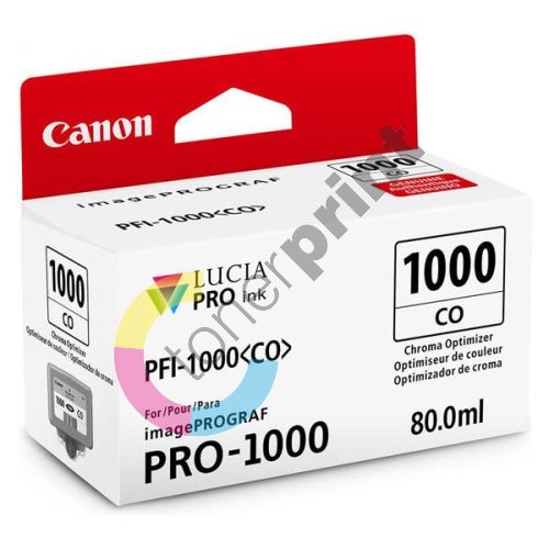Cartridge Canon PFI-1000CO, 0556C001, chroma optimiser, originál 1