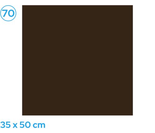 Barevný papír 35 × 50 cm, 300 g/m2, černohnědá