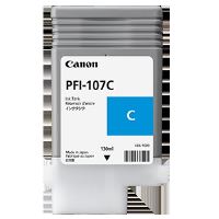 Inkoustová cartridge Canon PFI-107C, 6706B001, cyan, 130 ml, originál (1)