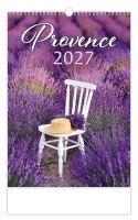 Nástěnný kalendář - Provence 2027 (kalendář s levandulí na zeď)