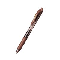 Pentel EnerGel BL107, kuličkové pero, hnědé
