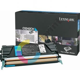 Toner Lexmark C524, 00C5242CH, modrá, originál 1