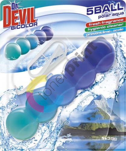 Dr. Devil Polar Aqua BiColor 5Ball Wc závěs 35 g