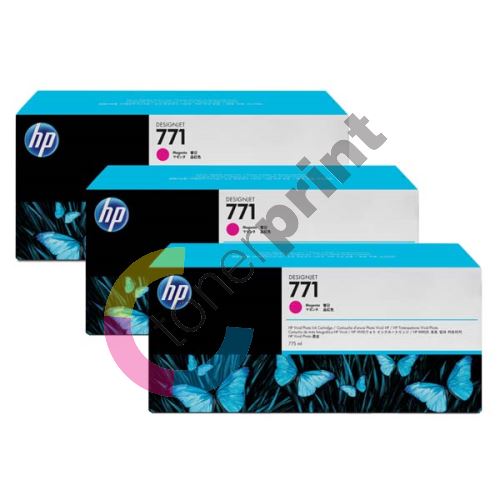 Cartridge HP CR252A, 3-Pack, No. 771, originál 1