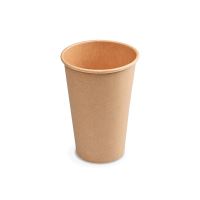 Kelímek papírový kraft 330 ml, průměr 80 mm - 50 ks Kelímek papírový kraft 330 ml, průměr 80 mm - 50 ks