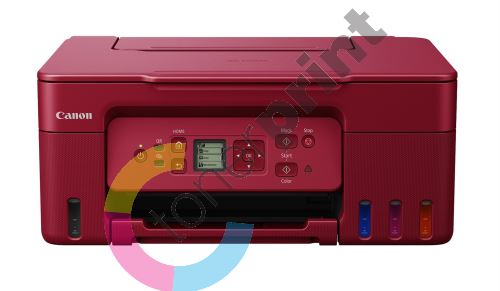 Tiskárna Canon PIXMA G3470 RE, multifunkce, červená
