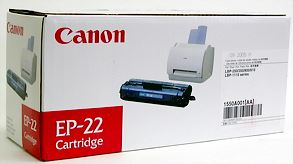 Toner Canon EP-22, black, MP print 1
