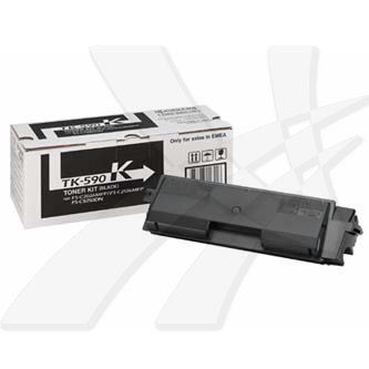 Toner Kyocera TK-590K, FS-C2026, FS-C2126MFP, black, originál