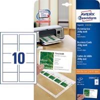 Vizitky s hladkými hranami pro inkjet i laserjet - C32011-25 (1)