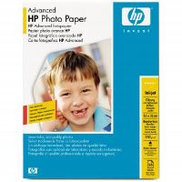 HP Advanced Glossy Photo Paper, foto papír, lesklý, zdokonalený, bílý, 13x18cm, Q8696A (1)