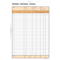 Samopropisovací příjemka, převodka, výdejka A4, 100 listů, OP1075 1 (1) (1)