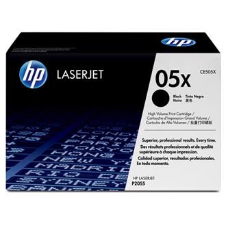 HP originální toner 05X (CE505X) Black pro LaserJet P2055 | 6 500 stran