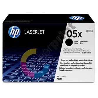 Toner HP CE505X, LaserJet P2055, black, 05X, originál