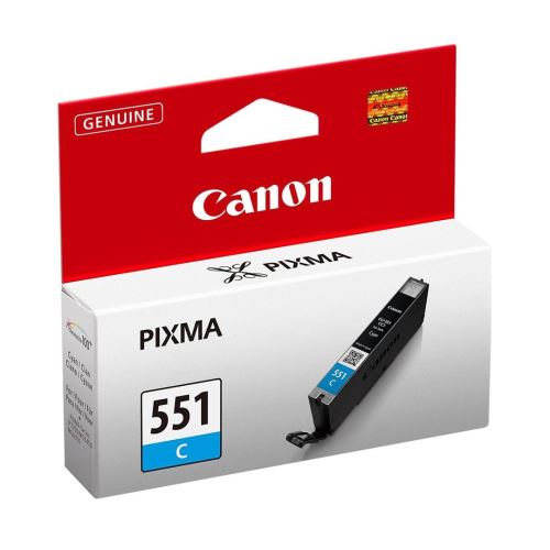 Inkoustová cartridge Canon CLI-551C 6509B001, cyan, 7 ml, originál